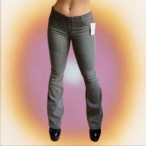 Free People Low-Rise Flare Jeans